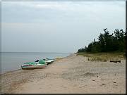 Bill Wagner Memorial Campground - Watercraft on the Sand